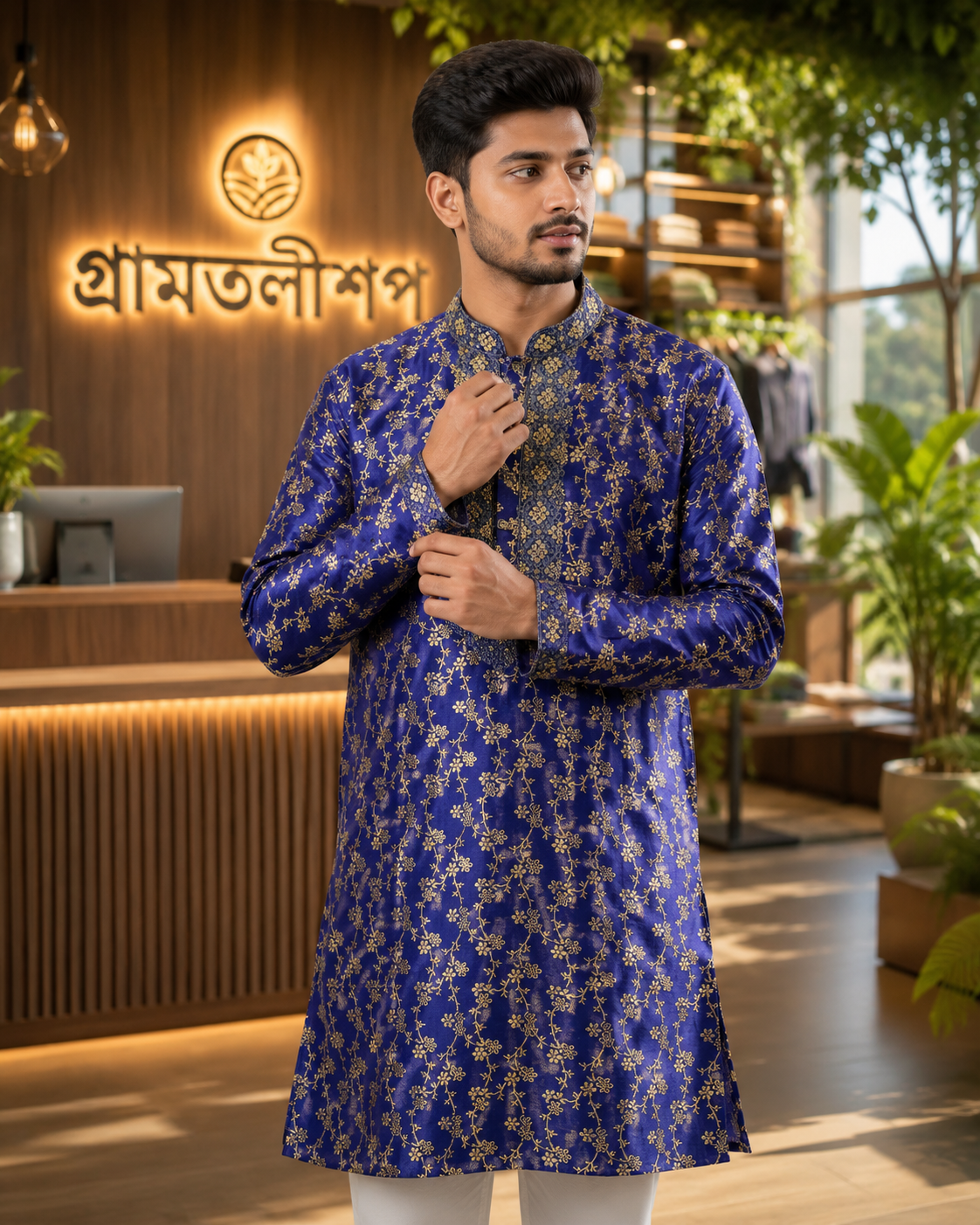 Premium Embroidered Panjabi