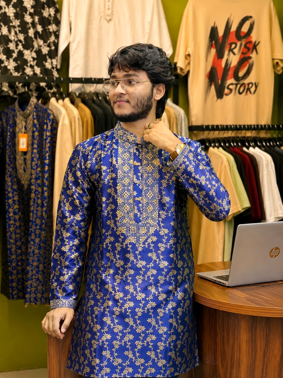 প্রিমিয়াম এমব্রয়ডারি পাঞ্জাবি